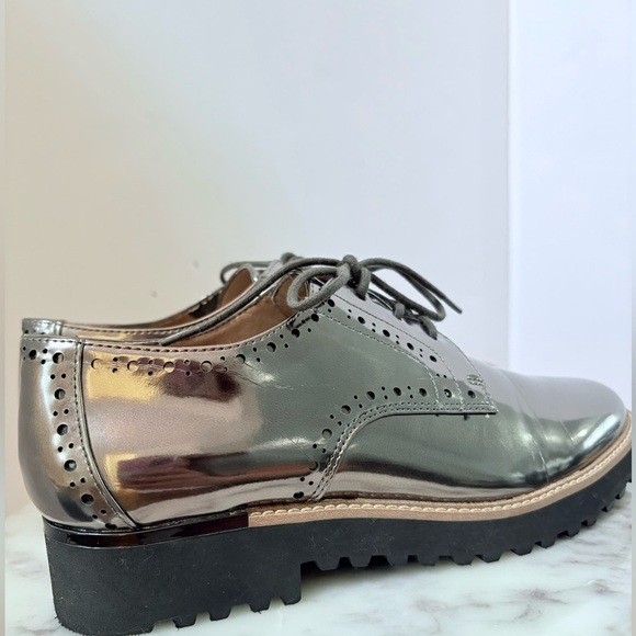 Franco Sarto Metallic Oxford Lace-Up Shoes Women’s Size 6.5M - Picture 13 of 14